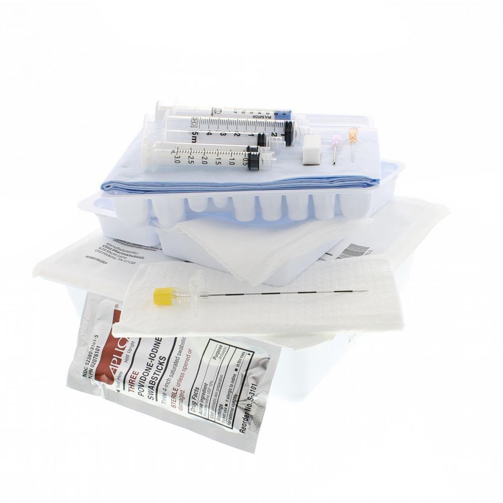 Epidural Tray w/20g Hustead Needle - ACL4